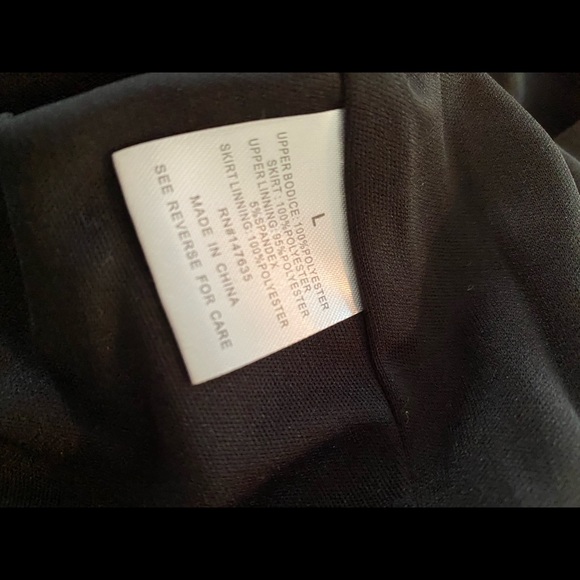 Romeo & Juliet couture black/white dress, size L. - Picture 7 of 10